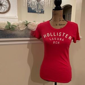 Pink hollister T-shirt